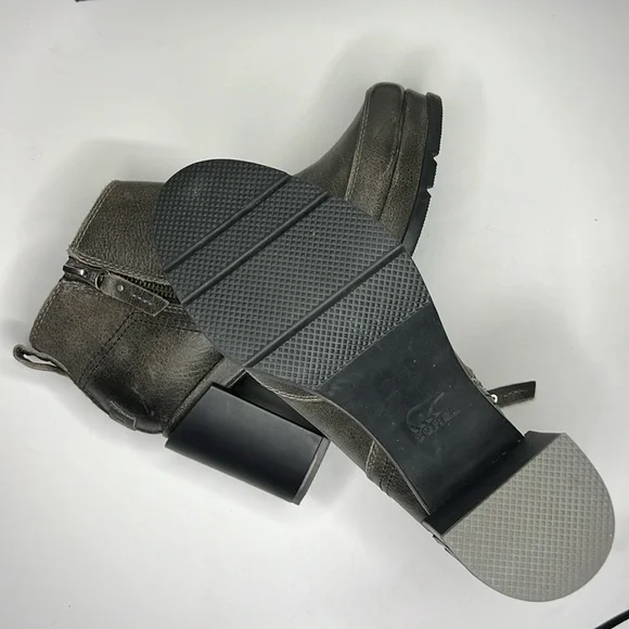 NEW! Sorel Blake Quarry Chunky Heeled Waterproof Distressed Boots Size 6… - Picture 13 of 16